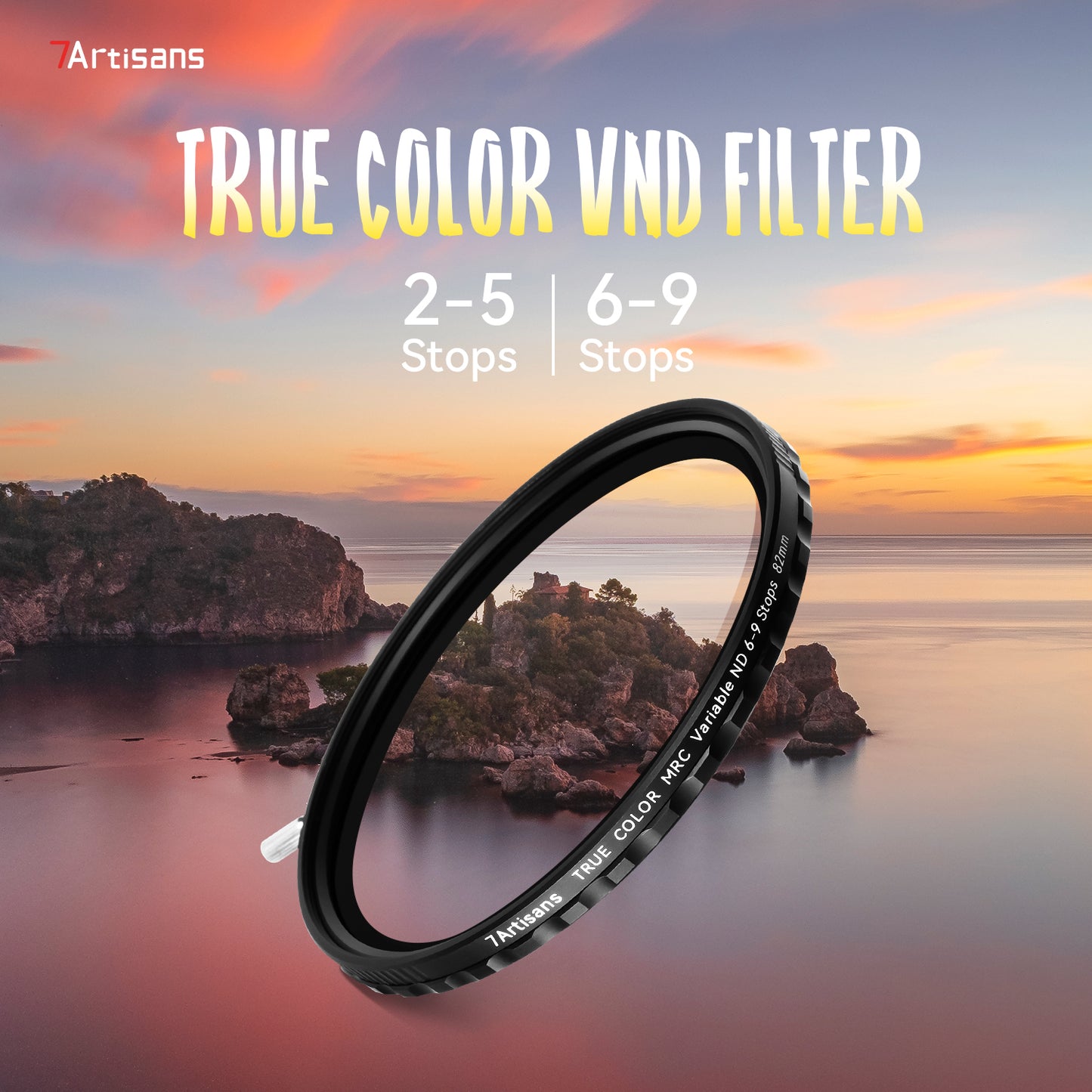 VARIABLE ND FILTER(67mm-82mm)