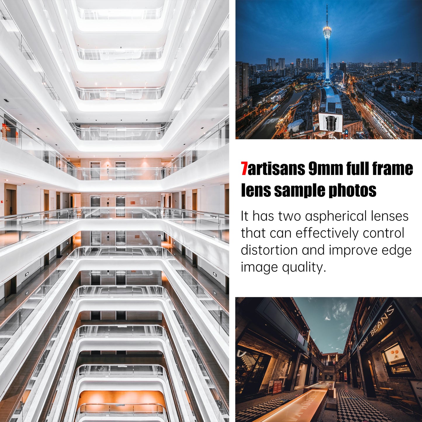 9mm f/5.6 Full-frame Wide-angle lens for E/L/R/Z(Rear ND Filter)
