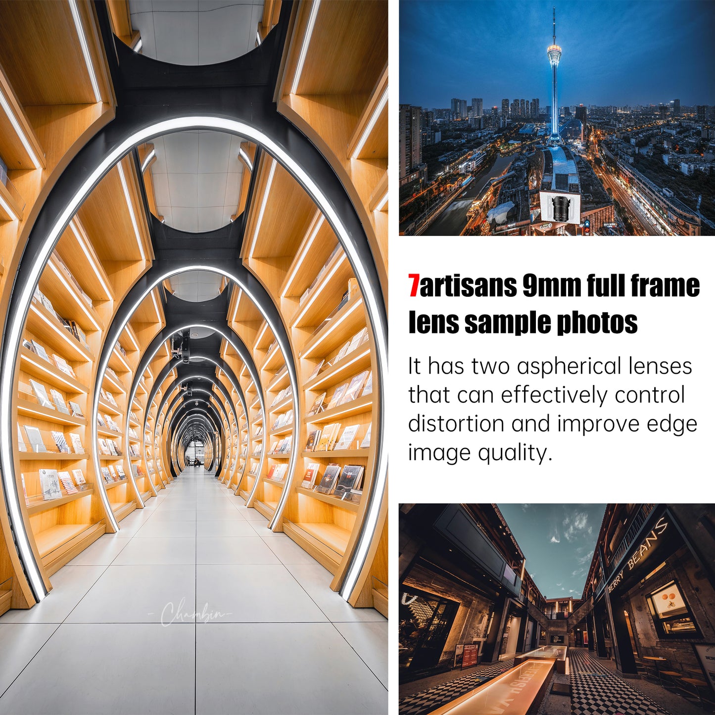 9mm f/5.6 Full-frame Wide-angle lens for E/L/R/Z(Rear ND Filter)