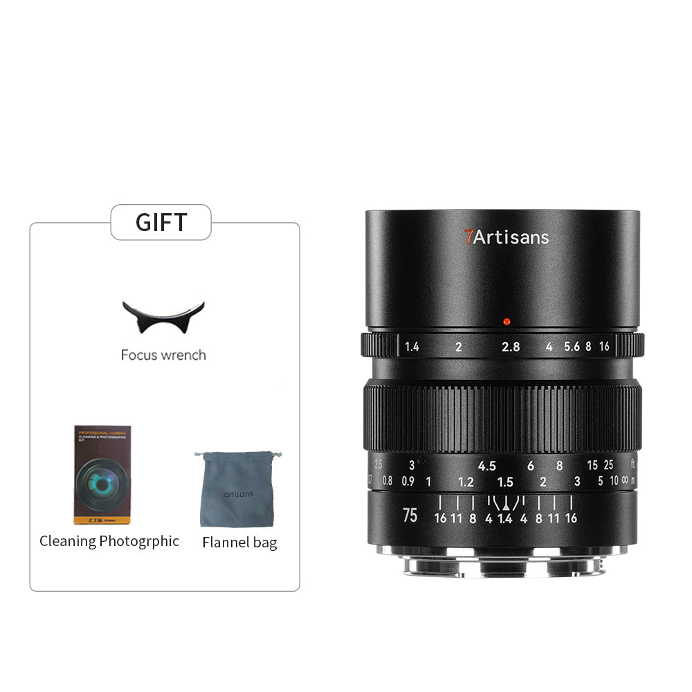 75mm f/1.4 Full-frame Lens for Sony E/Canon EOS-R/Nikon Z/ Panasonic L LUMIX S