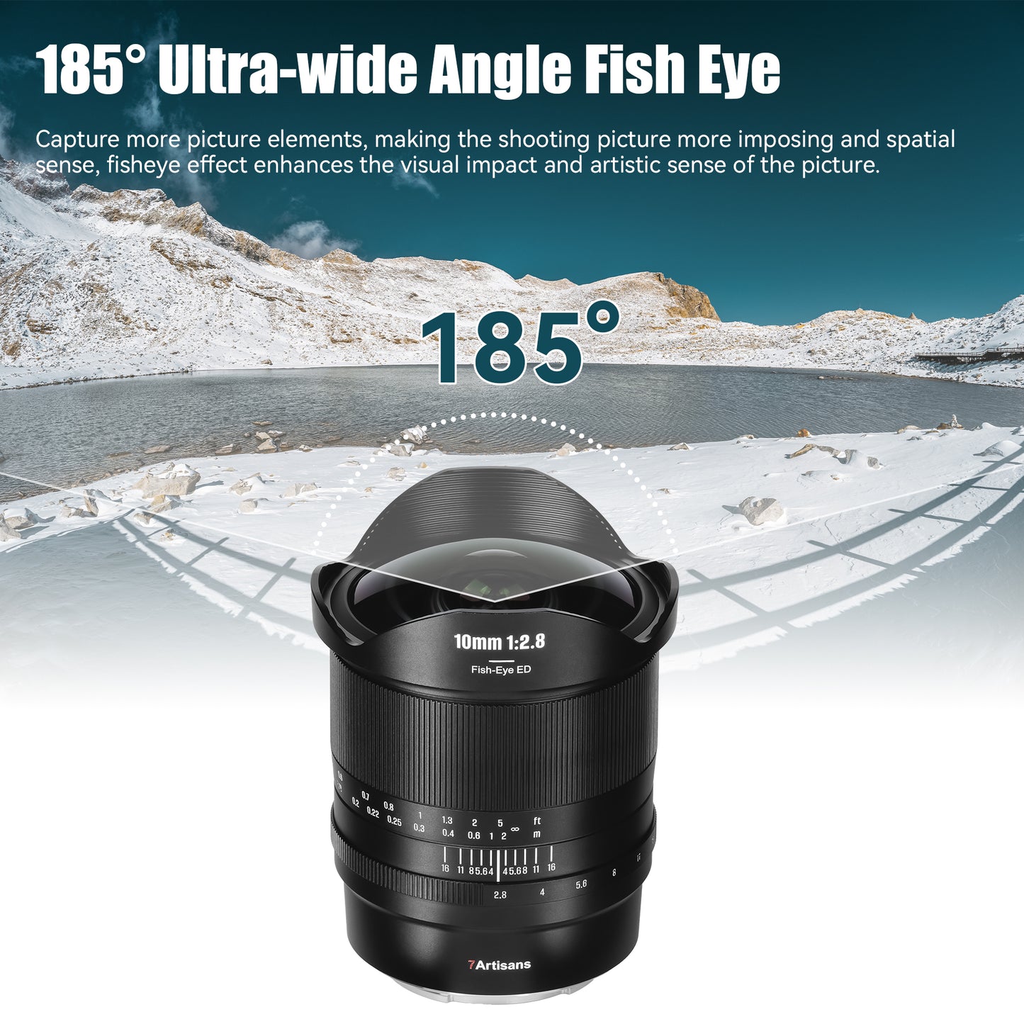 10mm f/2.8 Mark II Ultra Wide-angle Full-frame Fisheye Lens for E/L/R/Z
