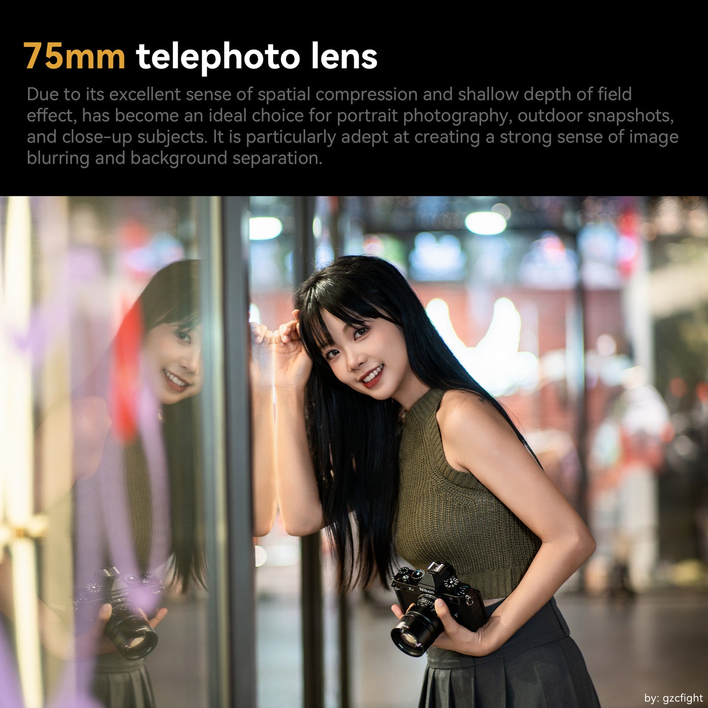 75mm f/1.4 Full-frame Lens for Sony E/Canon EOS-R/Nikon Z/ Panasonic L LUMIX S
