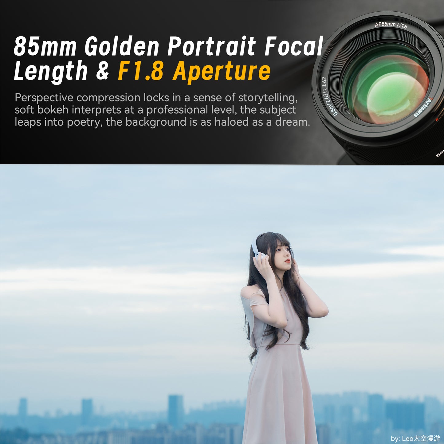 AF 85mm F1.8 Full-frame Lens for L