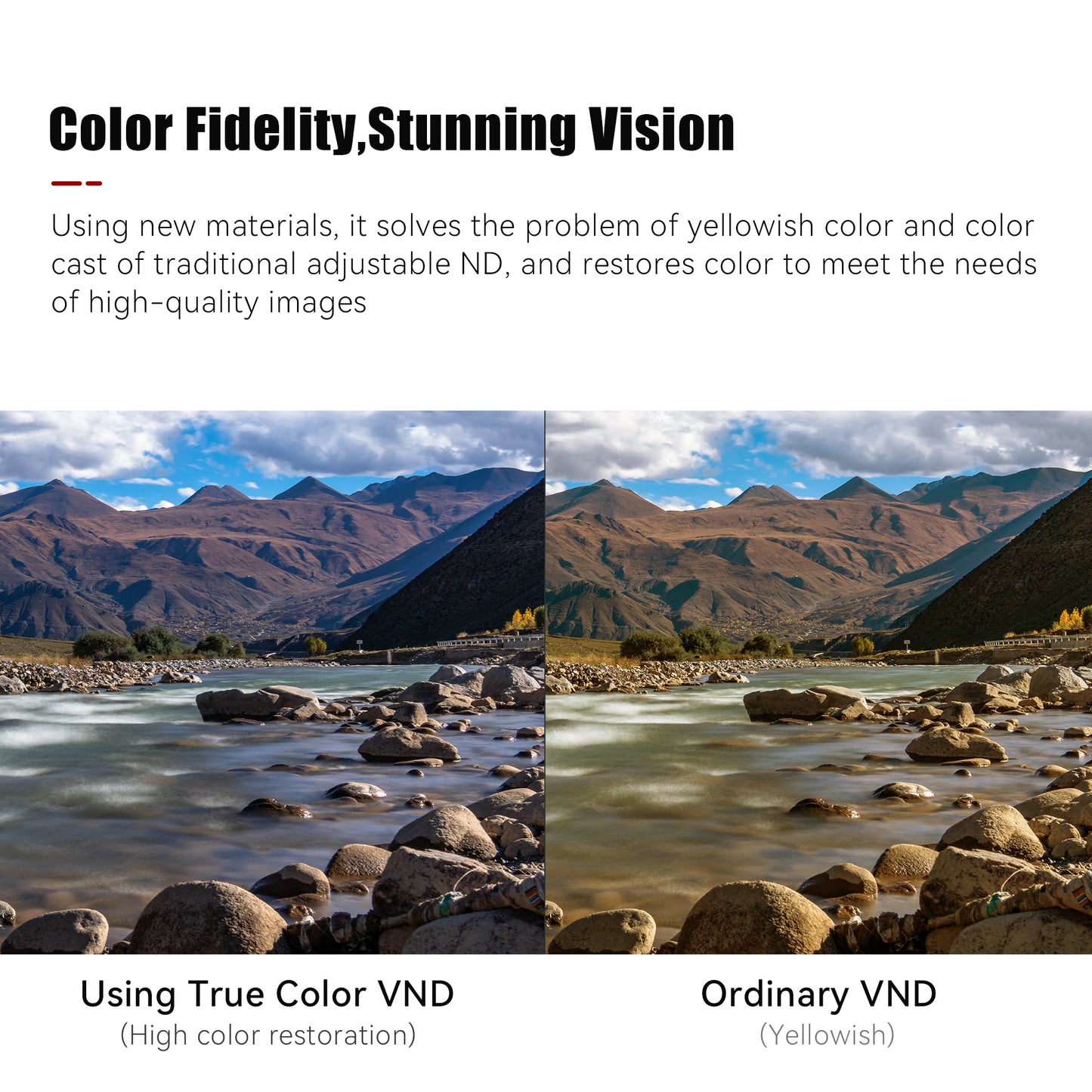 VARIABLE ND FILTER(67mm-82mm)