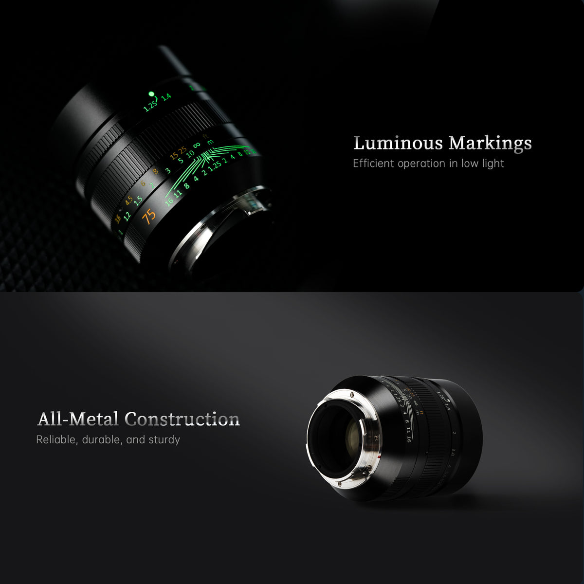 M 75mm f/1.25 II Full-frame lens for Leica M