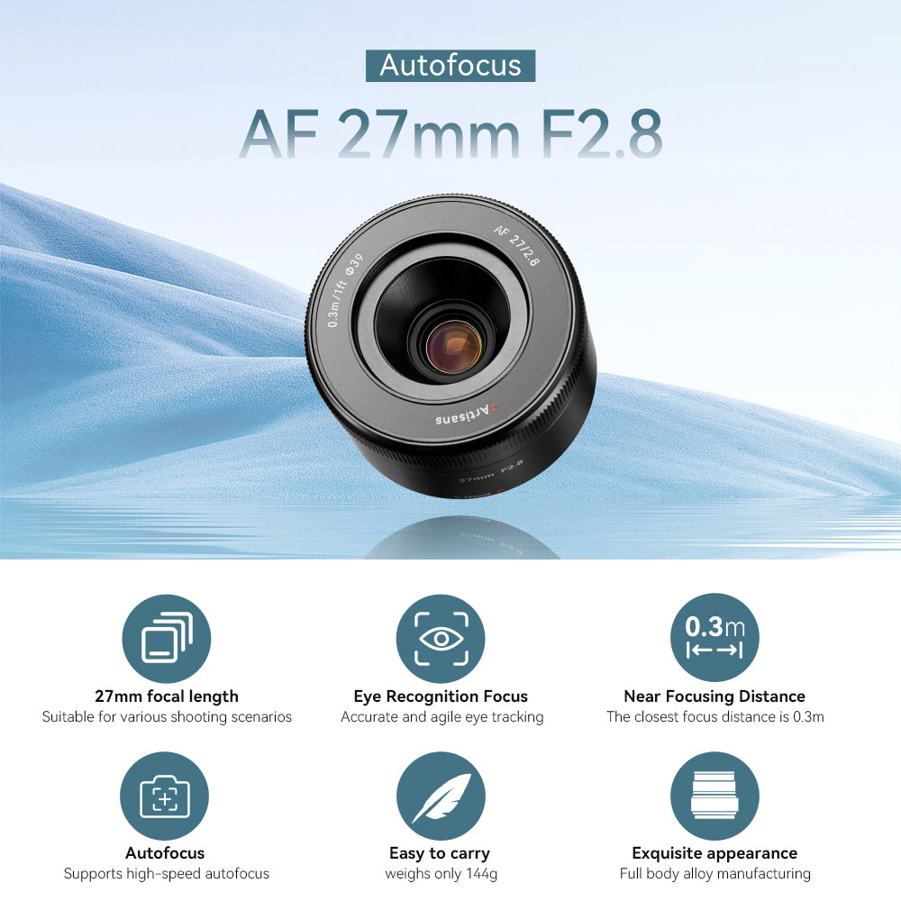 AF 27mm F2.8 APS-C Lens for FX