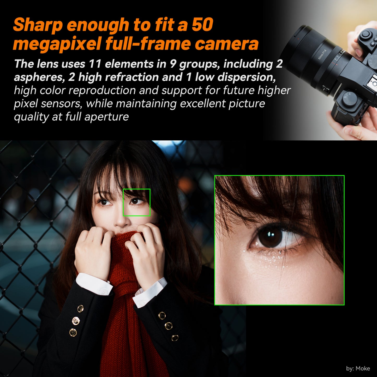 AF 50mm F1.8 Full-frame Lens for L