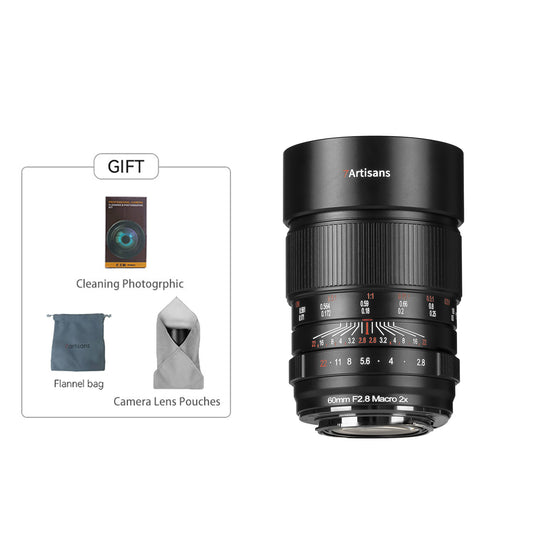 MF 60mm f/2.8 Full-frame 2X Ultra-Macro Lens for E/RF/Z