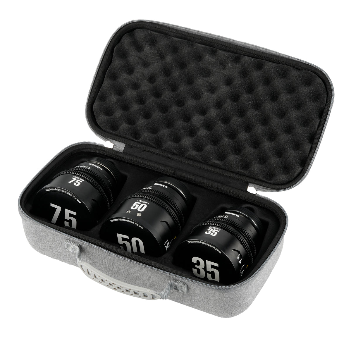 MF 35mm/50mm/75mm T1.5 Full Frame Cine Lens for E/L/Z/RF