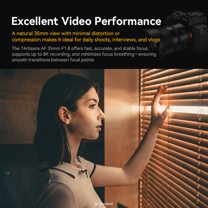 AF 35mm F1.8 Full-frame Lens for E/Z/L