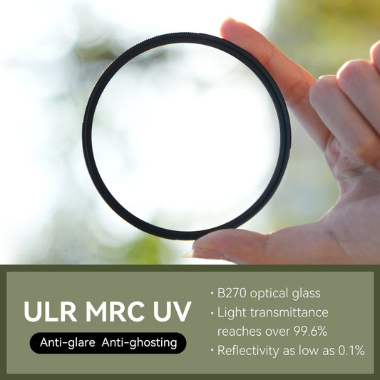 ULR MRC UV Low-Reflection Filter (43mm-82mm)