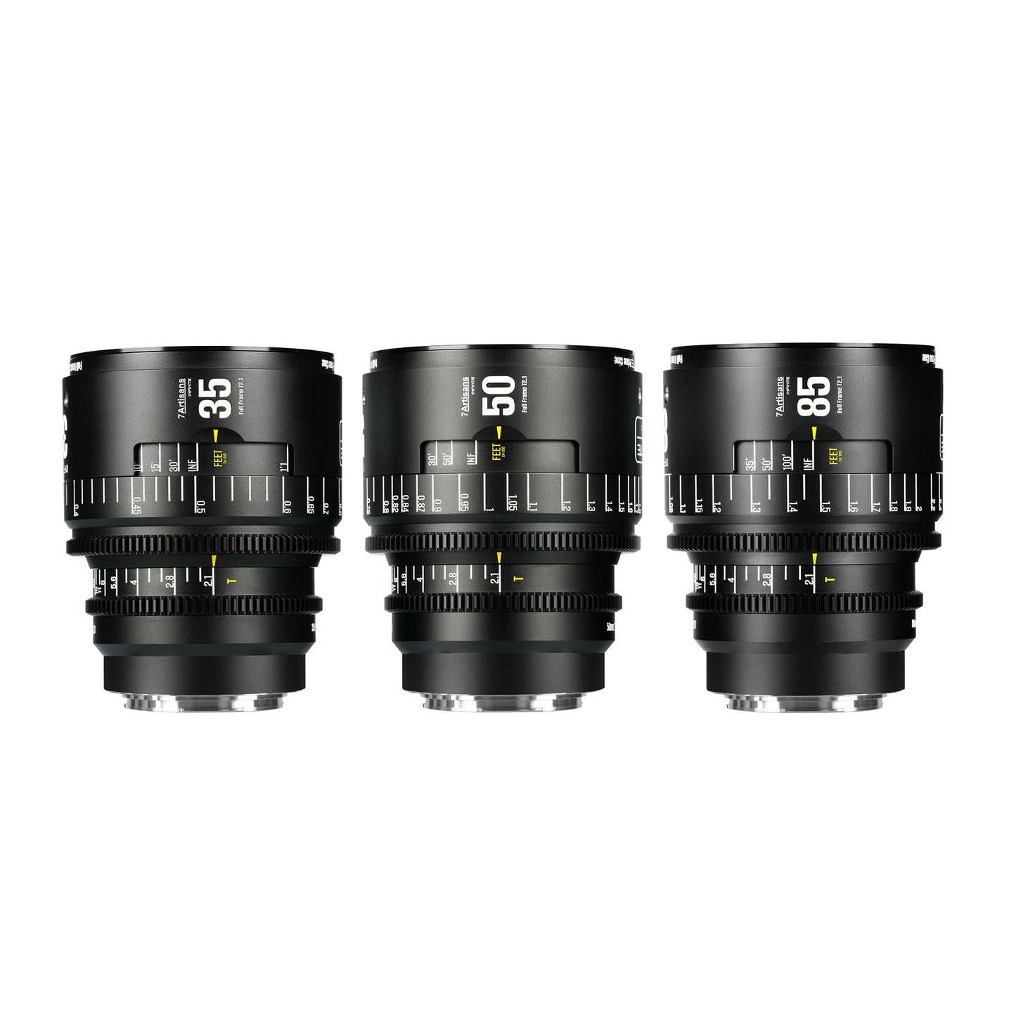 16/ 24/ 35/ 50/ 85/ 105/ 135mm T2.1-2.5 Full Frame Cine Lens for EF/PL