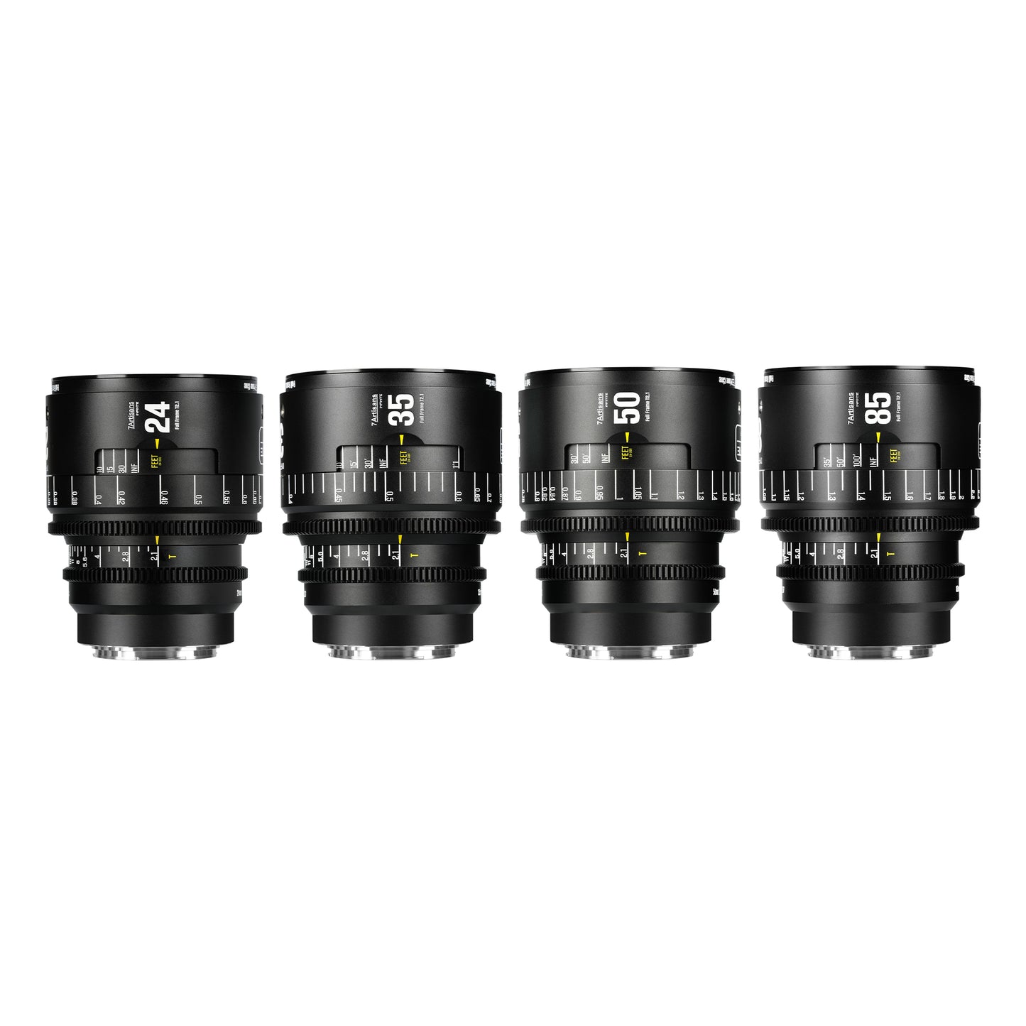 16/ 24/ 35/ 50/ 85/ 105/ 135mm T2.1-2.5 Full Frame Cine Lens for EF/PL