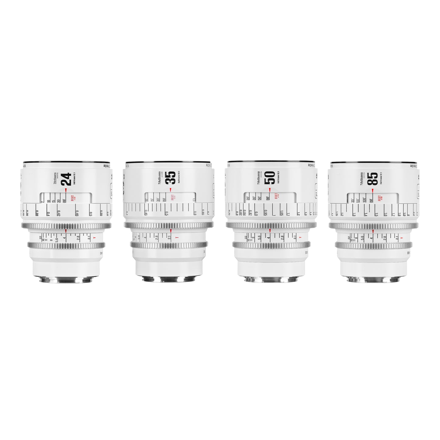 16/ 24/ 35/ 50/ 85/ 105/ 135mm T2.1-2.5 Full Frame Cine Lens for EF/PL