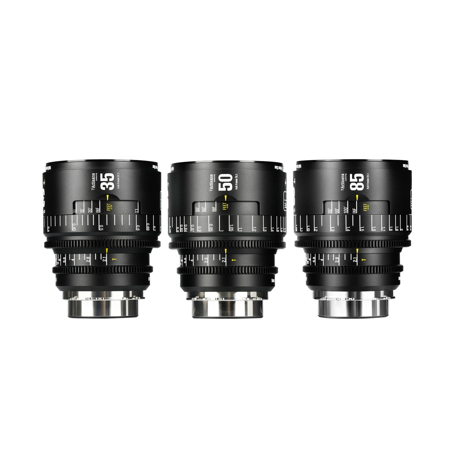 16/ 24/ 35/ 50/ 85/ 105/ 135mm T2.1-2.5 Full Frame Cine Lens for EF/PL