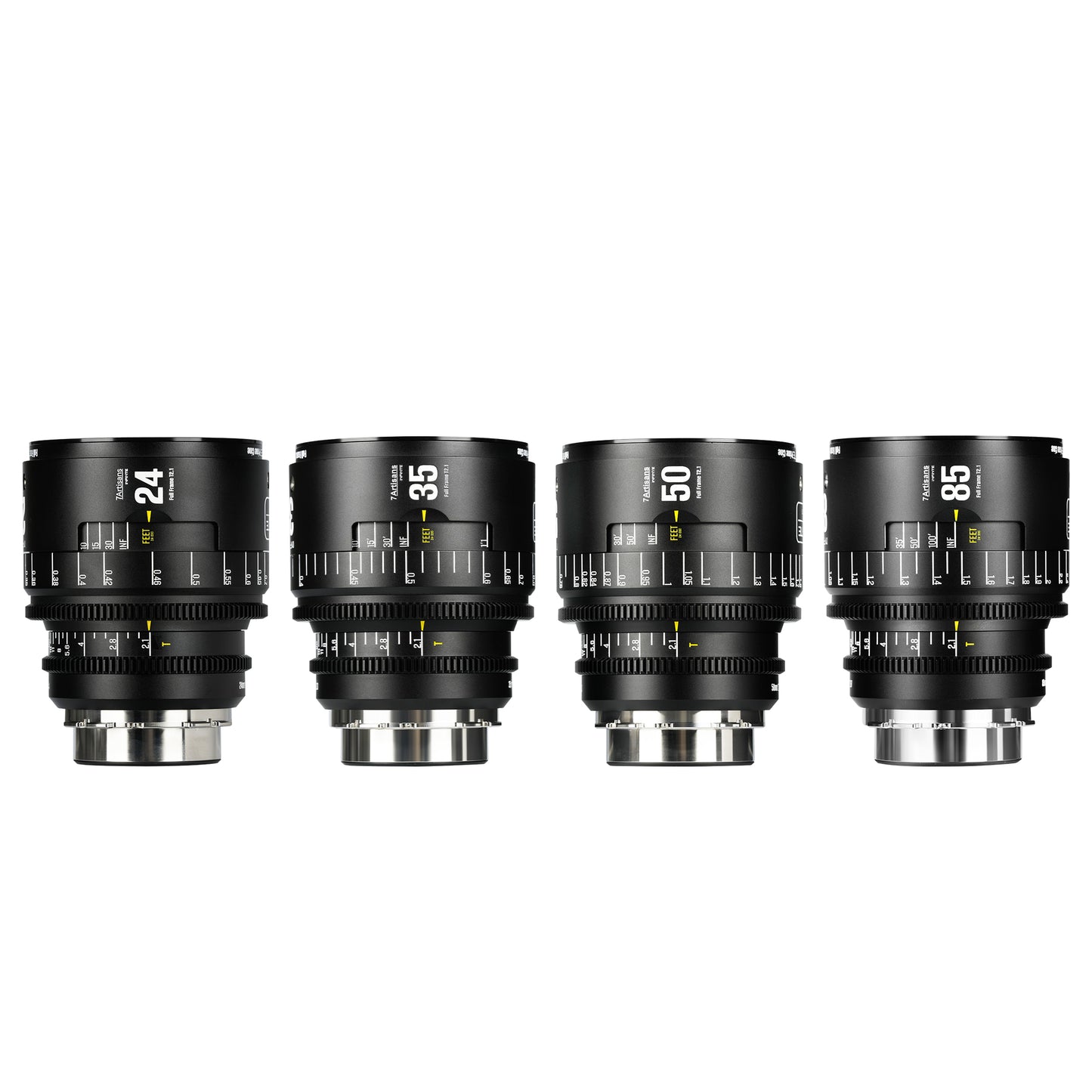16/ 24/ 35/ 50/ 85/ 105/ 135mm T2.1-2.5 Full Frame Cine Lens for EF/PL