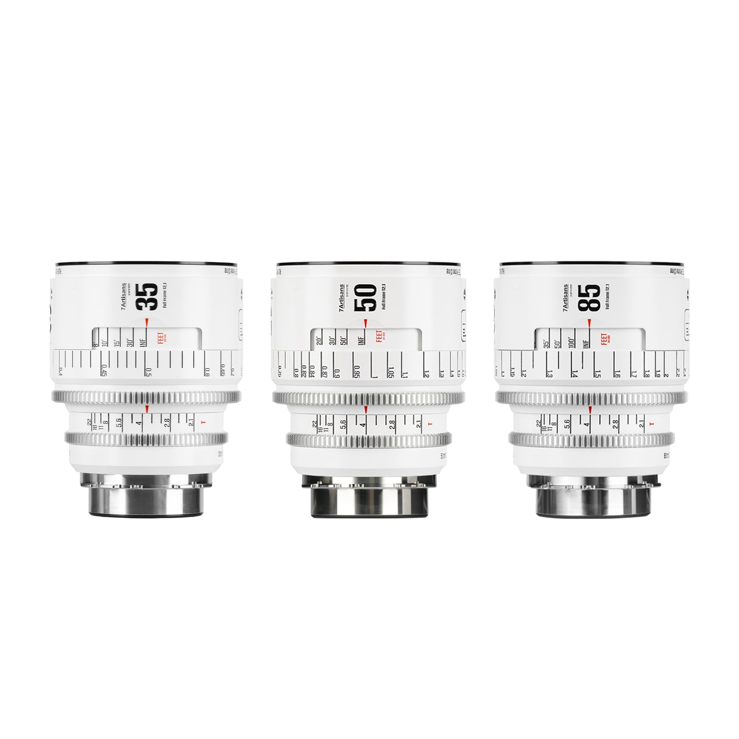 16/ 24/ 35/ 50/ 85/ 105/ 135mm T2.1-2.5 Full Frame Cine Lens for EF/PL