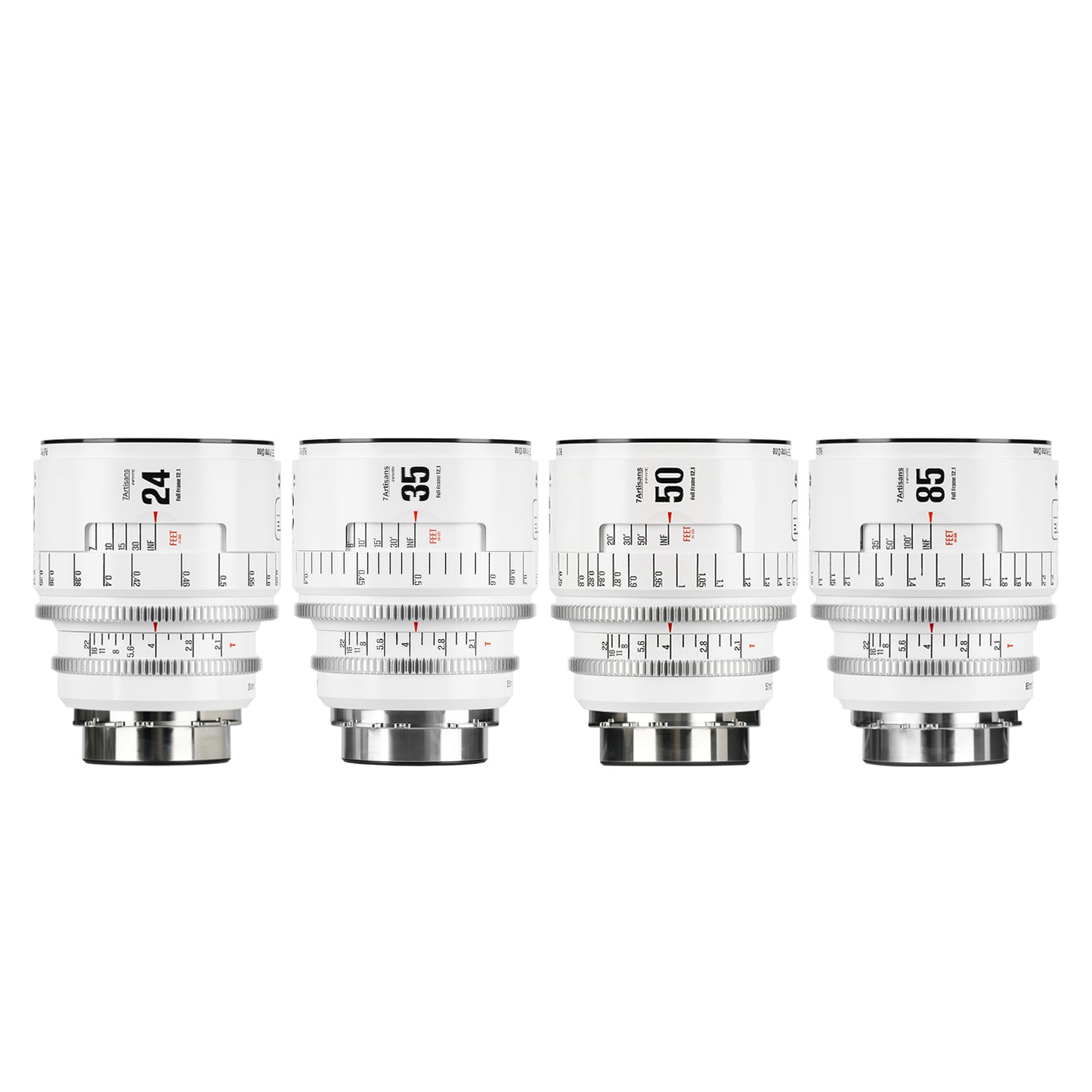 16/ 24/ 35/ 50/ 85/ 105/ 135mm T2.1-2.5 Full Frame Cine Lens for EF/PL