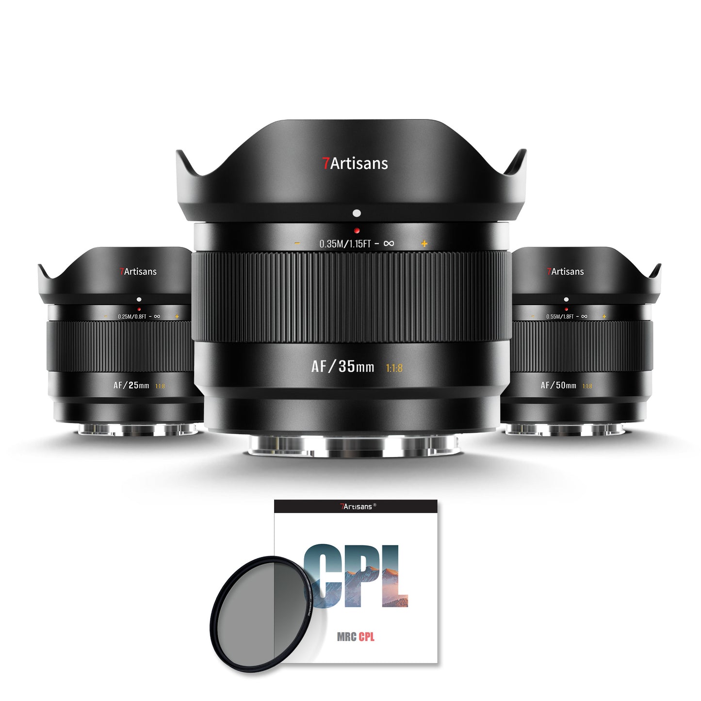 AF 25/35/50mm F1.8 APS-C Lens for E/FX/Z
