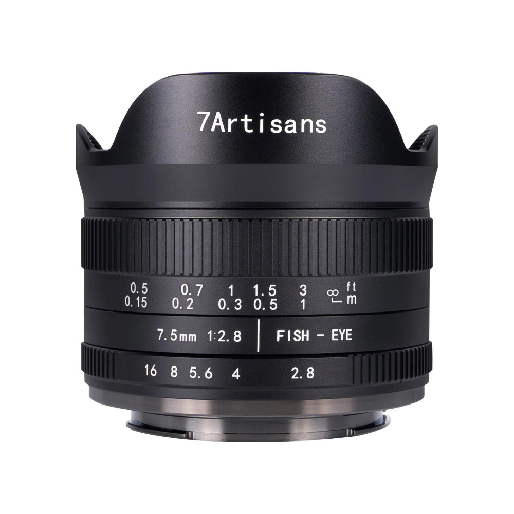 7.5mm f/2.8 Mark II APS-C lens for E/EOS-M/EOS-R/FX/M43/Z