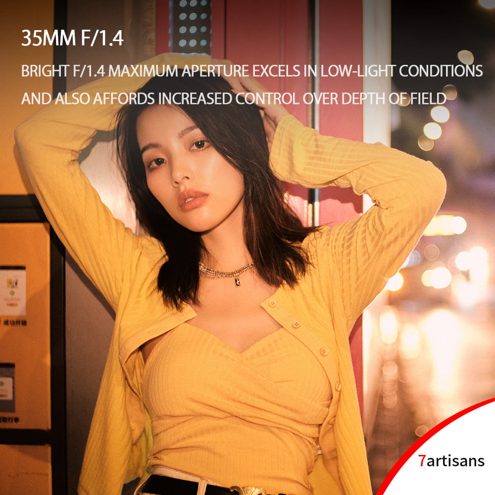 35mm f/1.4 APS-C for E/FX/M43/EOS-R/Z