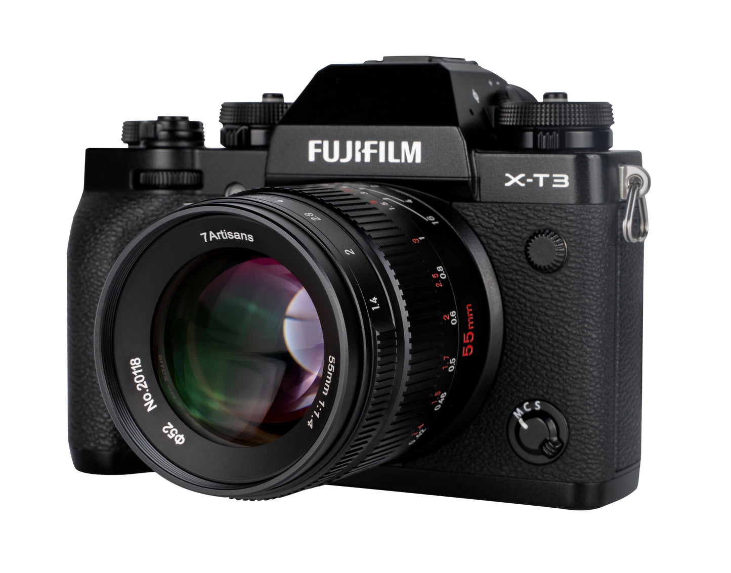55mm f/1.4 Mark II APS-C lens for E/EOS-R/FX/M43/Z