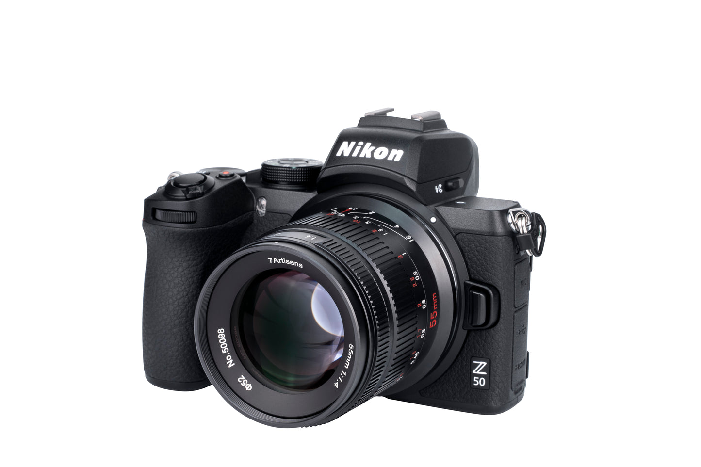 55mm f/1.4 Mark II APS-C lens for E/EOS-R/FX/M43/Z