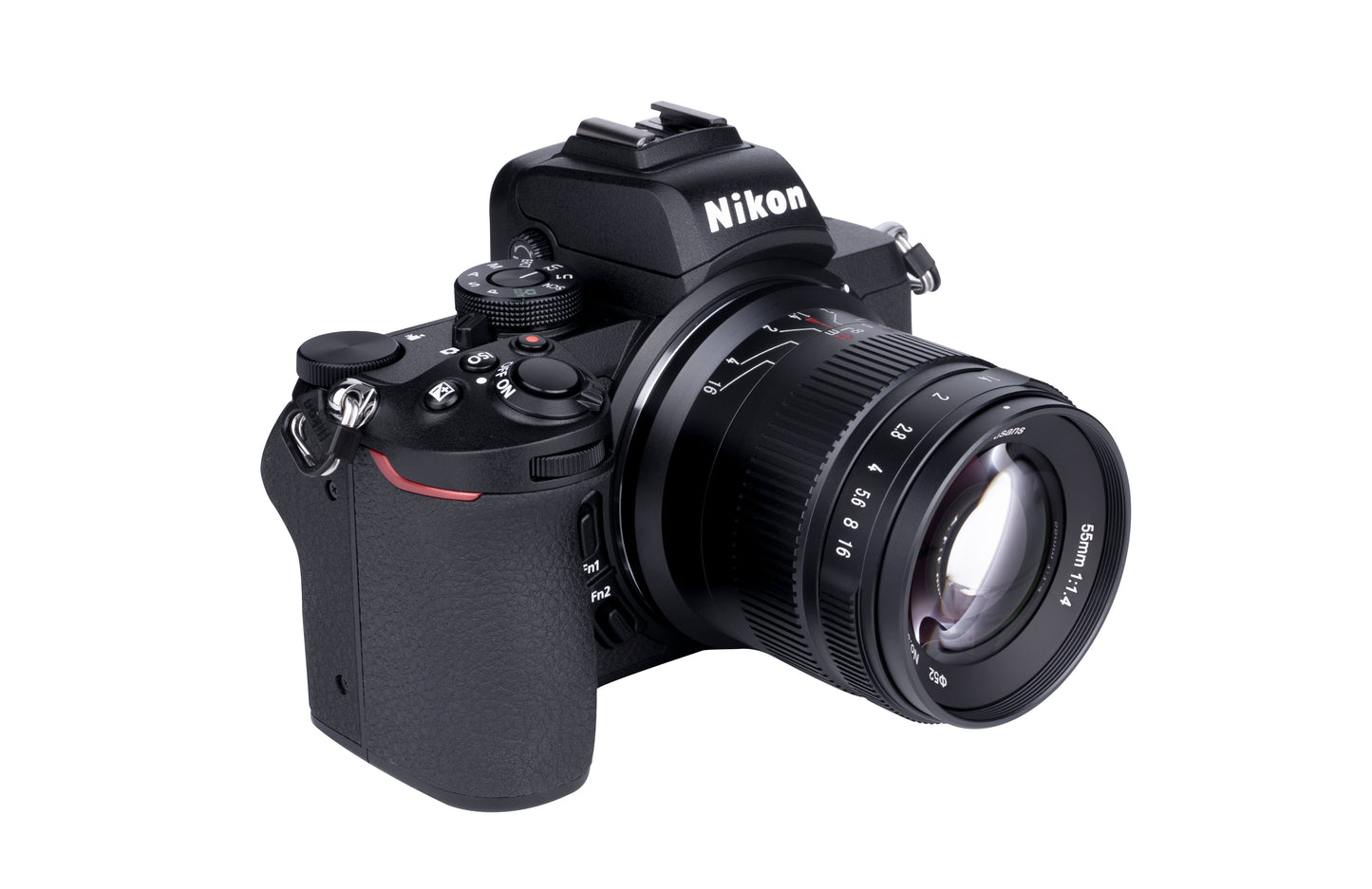 55mm f/1.4 Mark II APS-C lens for E/EOS-R/FX/M43/Z