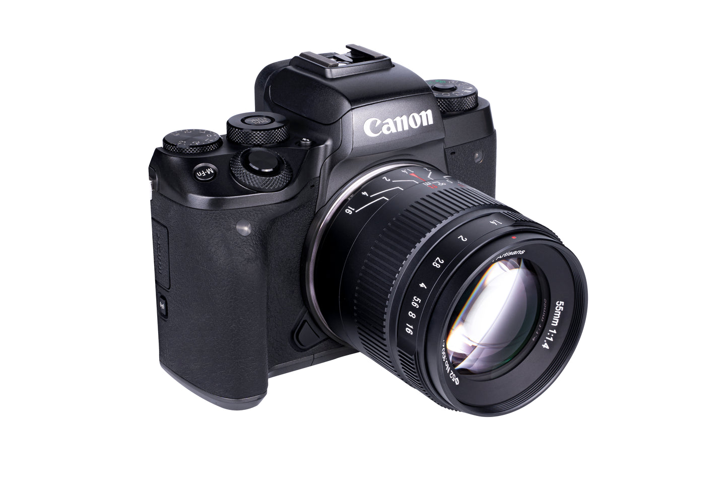 55mm f/1.4 Mark II APS-C lens for E/EOS-R/FX/M43/Z