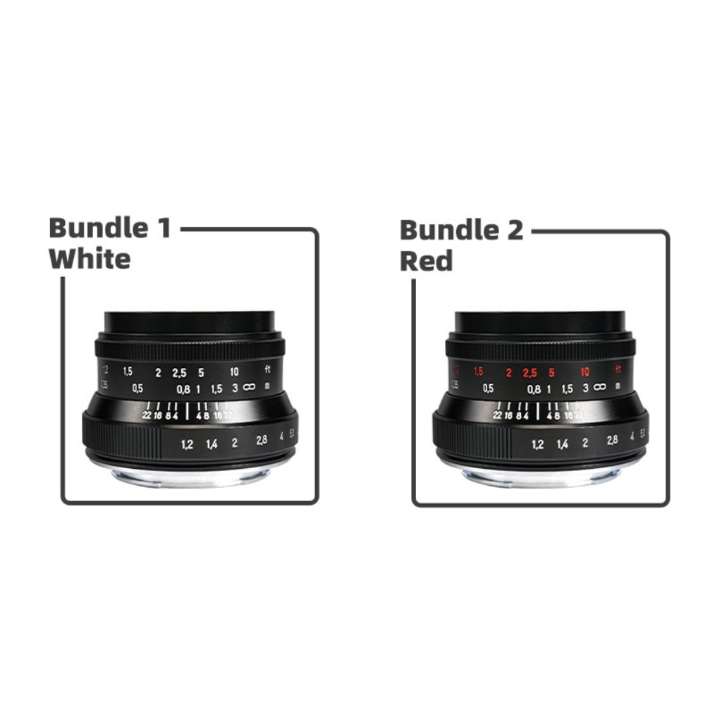 MF 35mm f/1.2 Mark II APS-C lens for E/FX/M43/Z