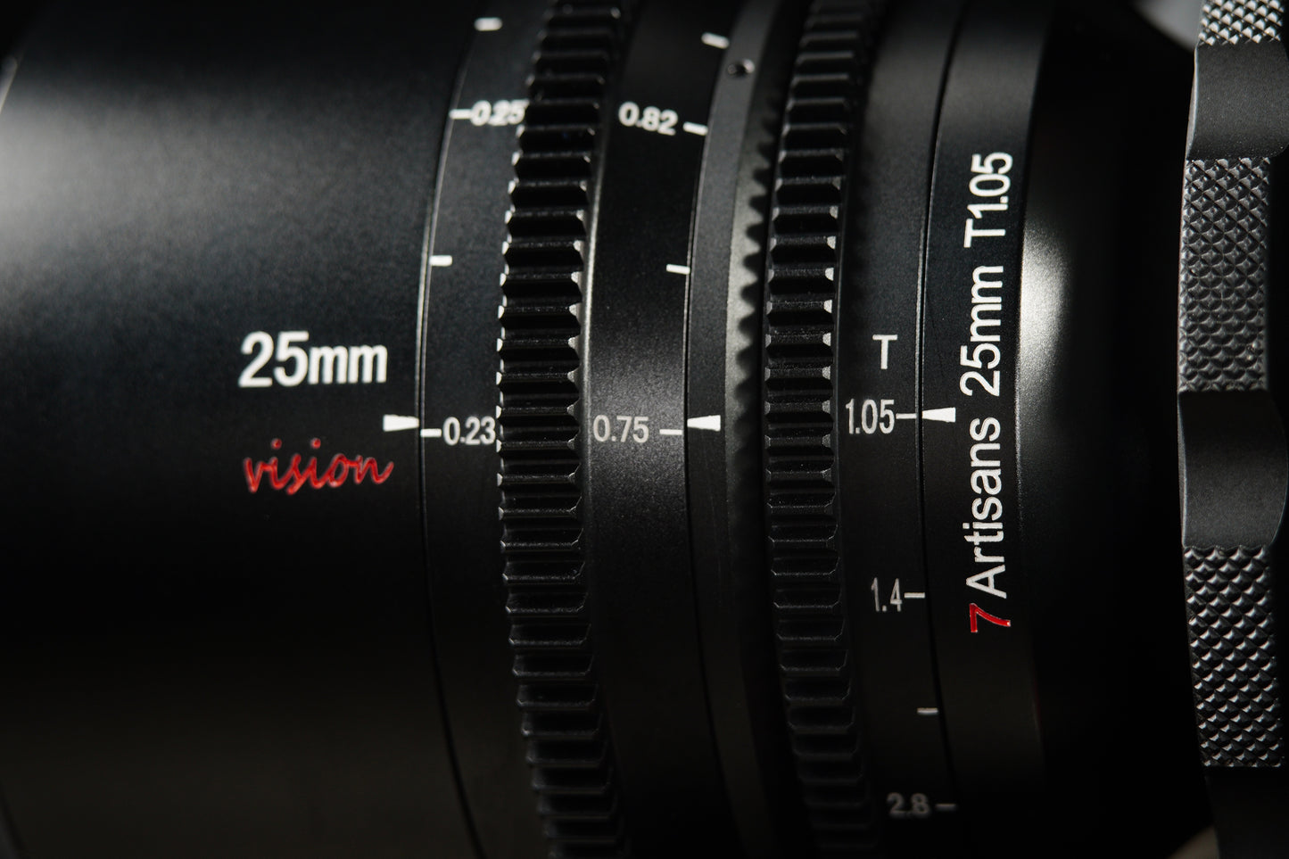 MF 25mm T1.05 APS-C MF Cine Lens for E/FX/M43/EOS-R/L