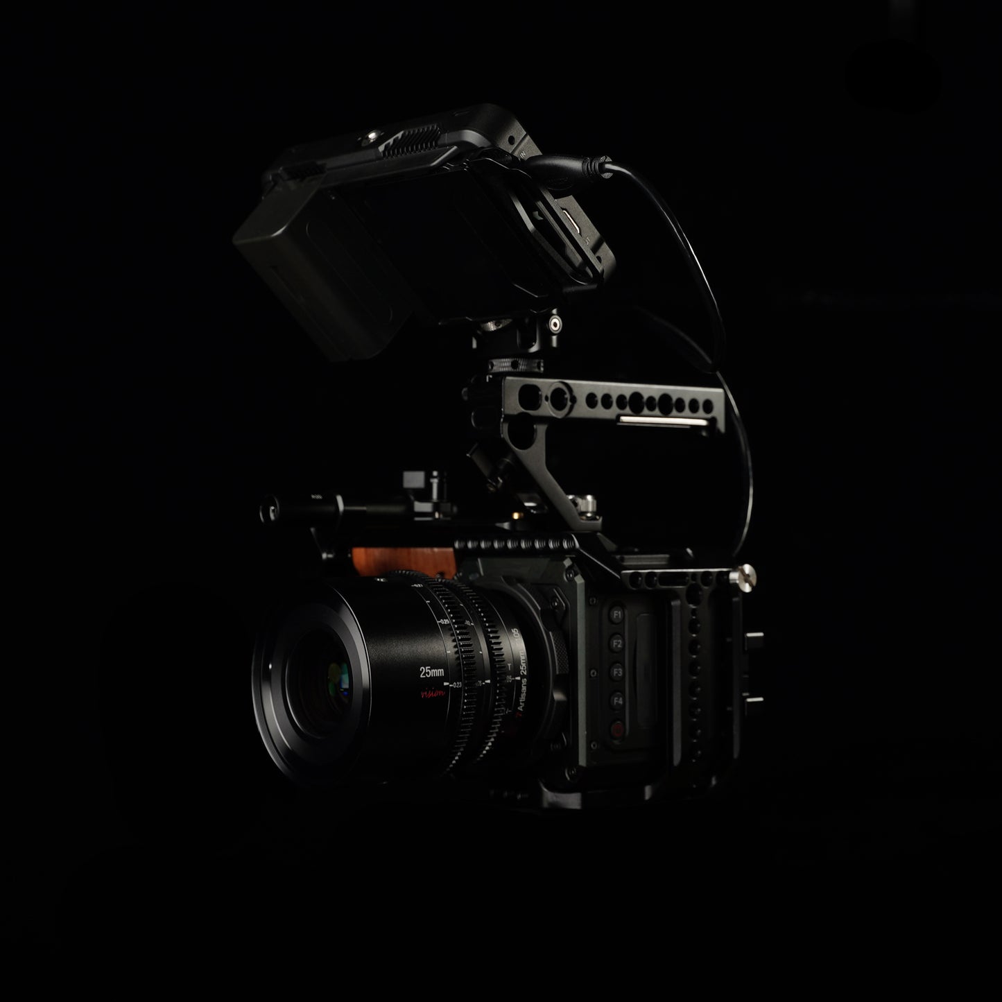 MF 25mm T1.05 APS-C MF Cine Lens for E/FX/M43/EOS-R/L
