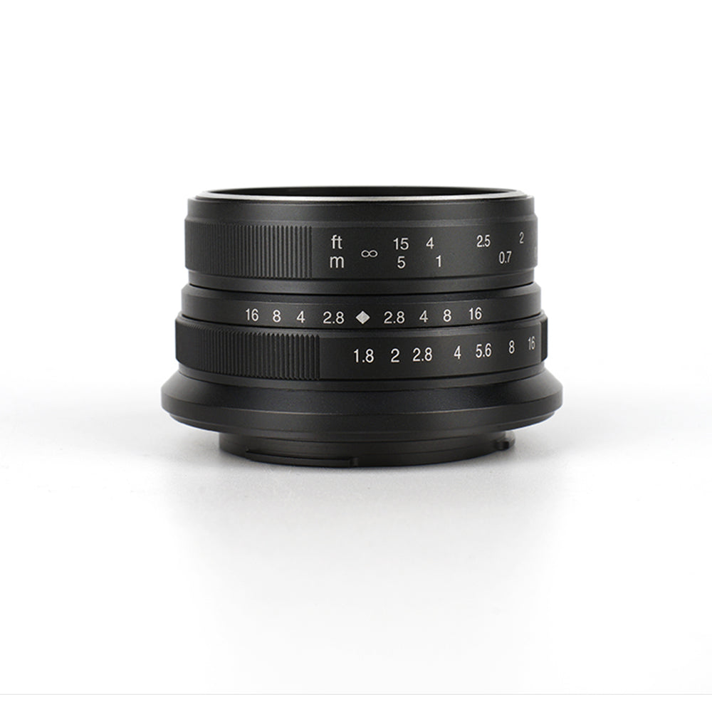 25mm f/1.8 APS-C lens for E/EOS-M/M43/FX/Z