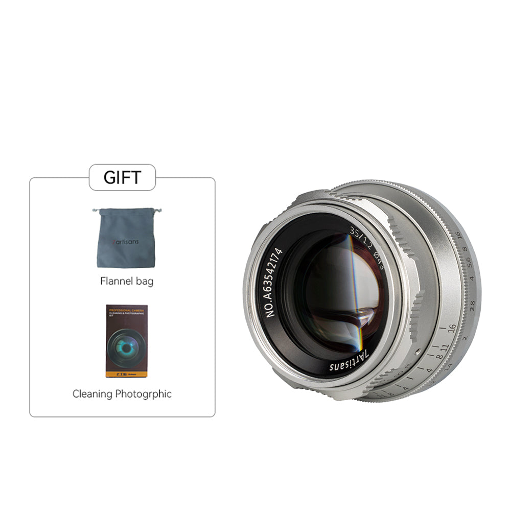 MF 35mm f/1.2 APS-C lens for E/EOS-M/FX/M43