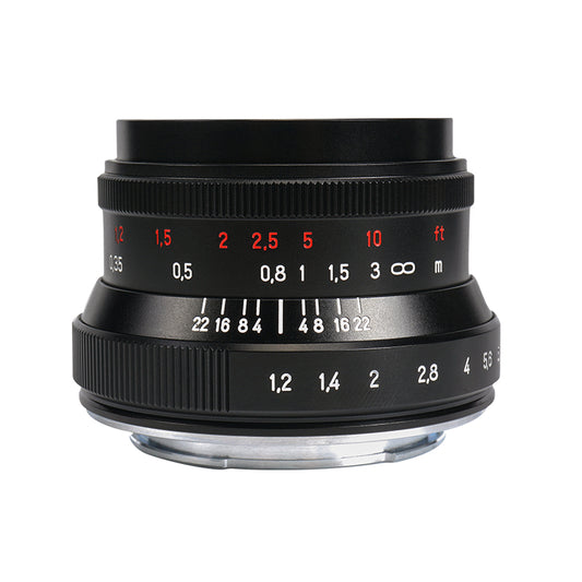MF 35mm f/1.2 Mark II APS-C lens for E/FX/M43/Z