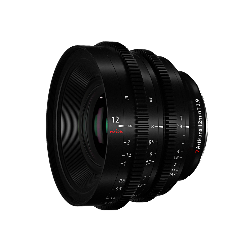 12mm T2.9 APS-C MF Cine Lens for E/FX/M43/EOS-R/Z/L