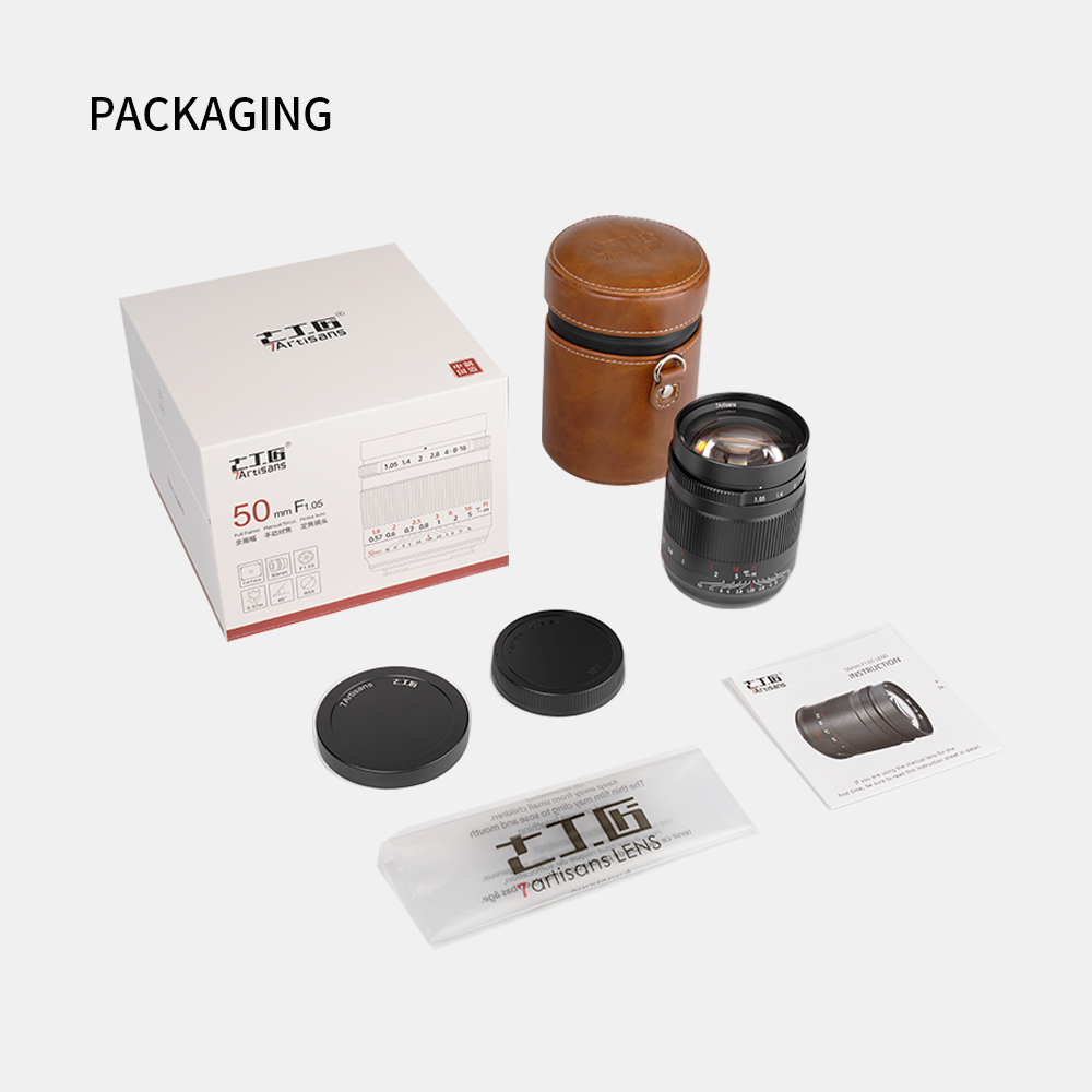 MF 50mm f/1.05 Full-frame lens for E/L/R/Z