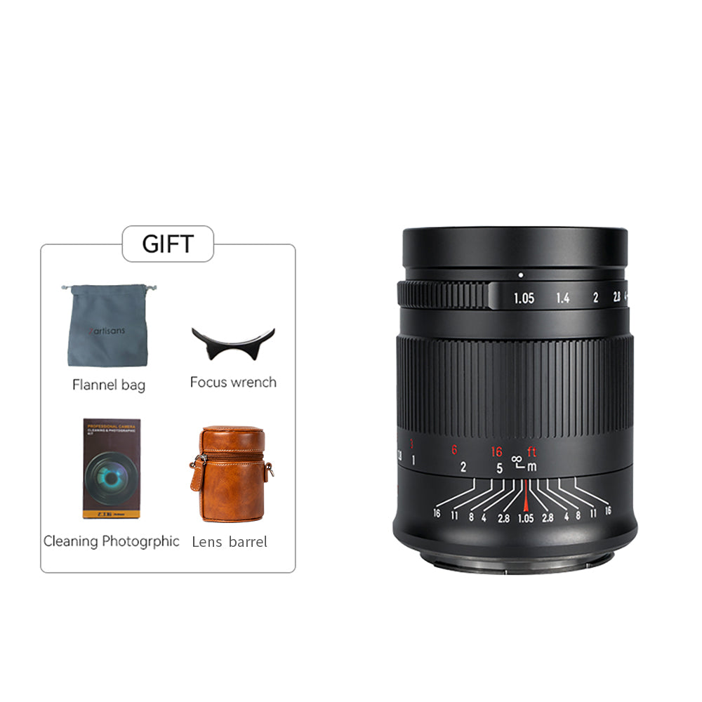 50mm f/1.05 Full-frame lens for E/L/R/Z