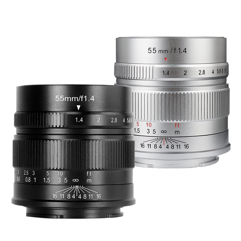 MF 55mm APS-C lens for E/M43/EOS-M/FX – Official 7Artisans Store