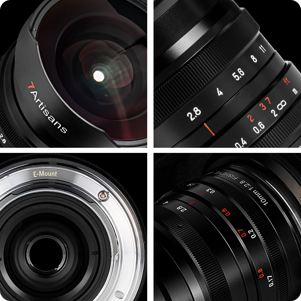 10mm f/2.8 Full-frame fisheye lens for E/L/R/Z/GFX( Medium Format )