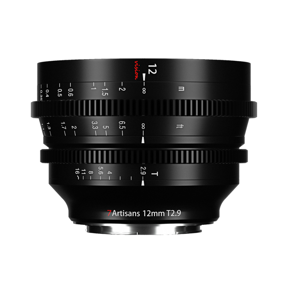 MF 12mm T2.9 APS-C MF Cine Lens for E/FX/M43/EOS-R/Z/L – Official MF 12mm T2.9 APS-C MF Cine Lens for E/FX/M43/EOS-R/Z/L – Official