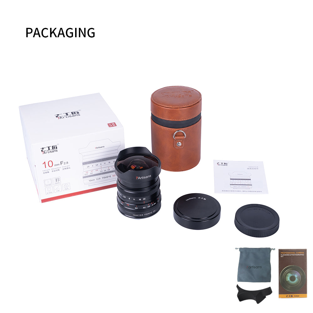 10mm f/2.8 Full-frame fisheye lens for E/L/R/Z/GFX( Medium Format )