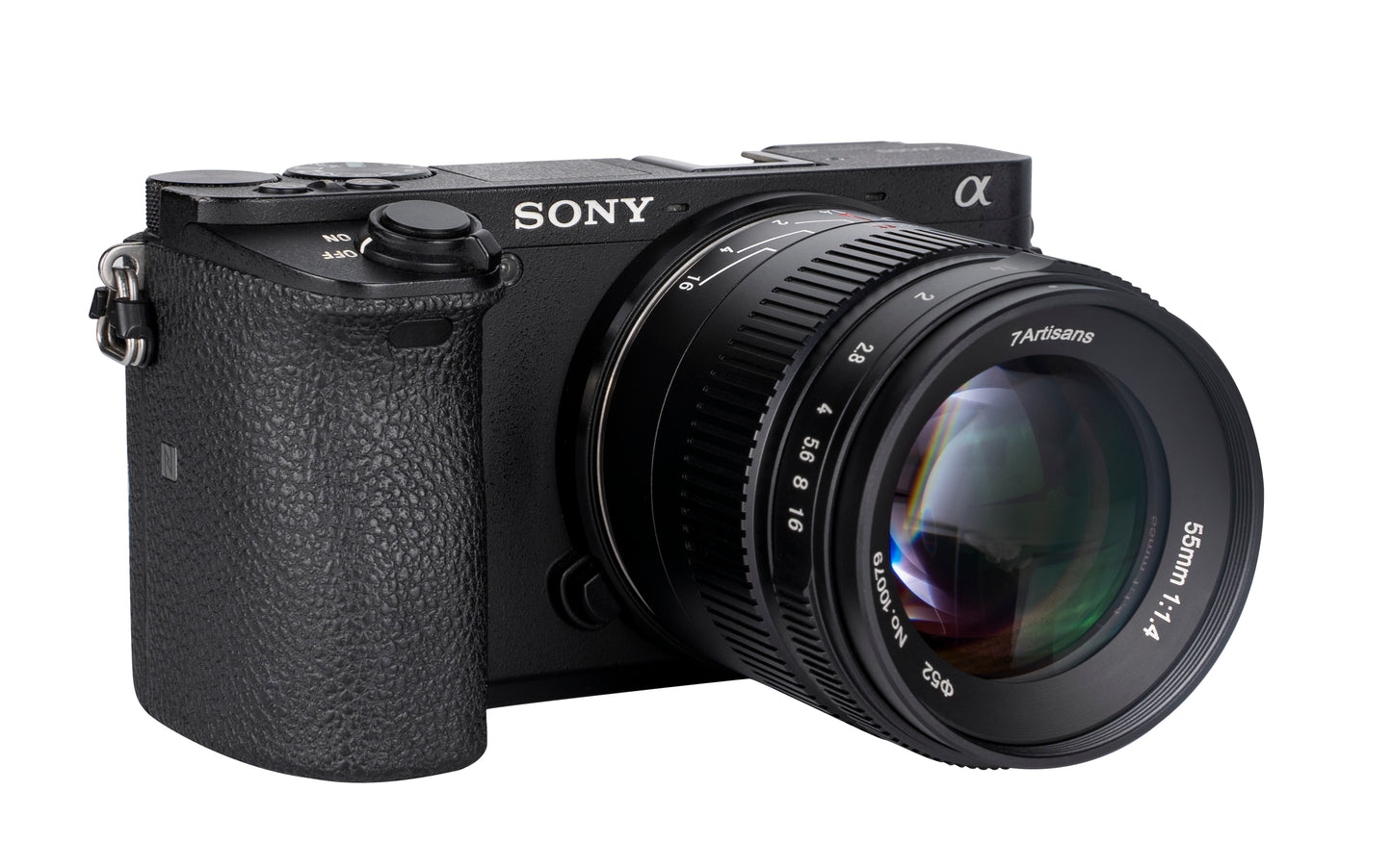 55mm f/1.4 Mark II APS-C lens for E/EOS-R/FX/M43/Z