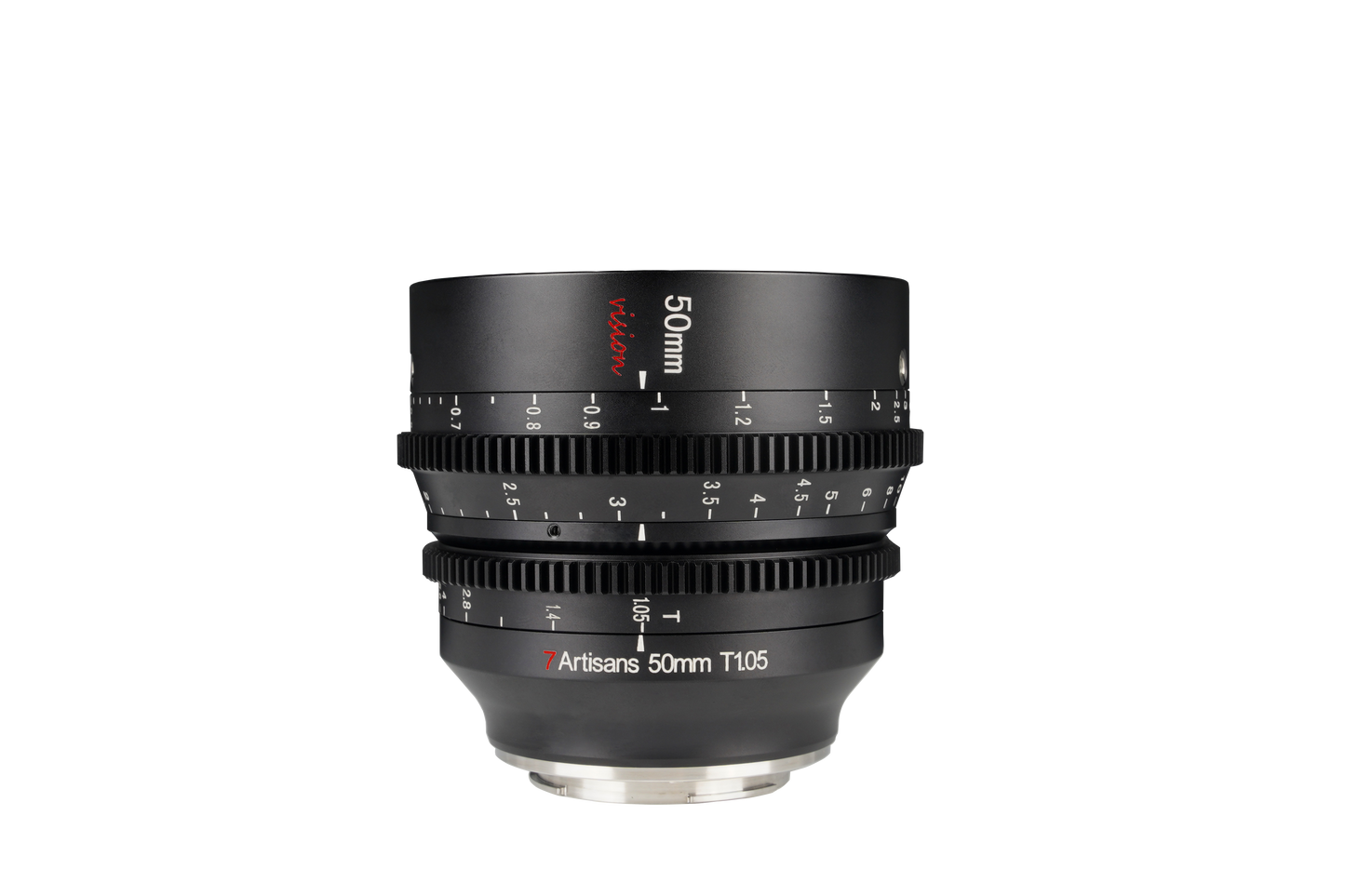 50mm T1.05 APS-C MF Cine Lens for E/FX/M43/EOS-R/L