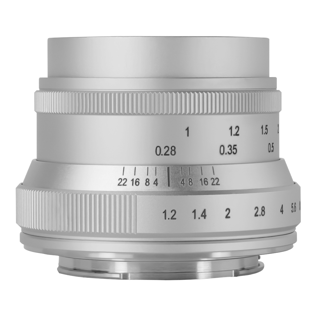 MF 35mm f/1.2 Mark II APS-C lens for E/FX/M43/Z