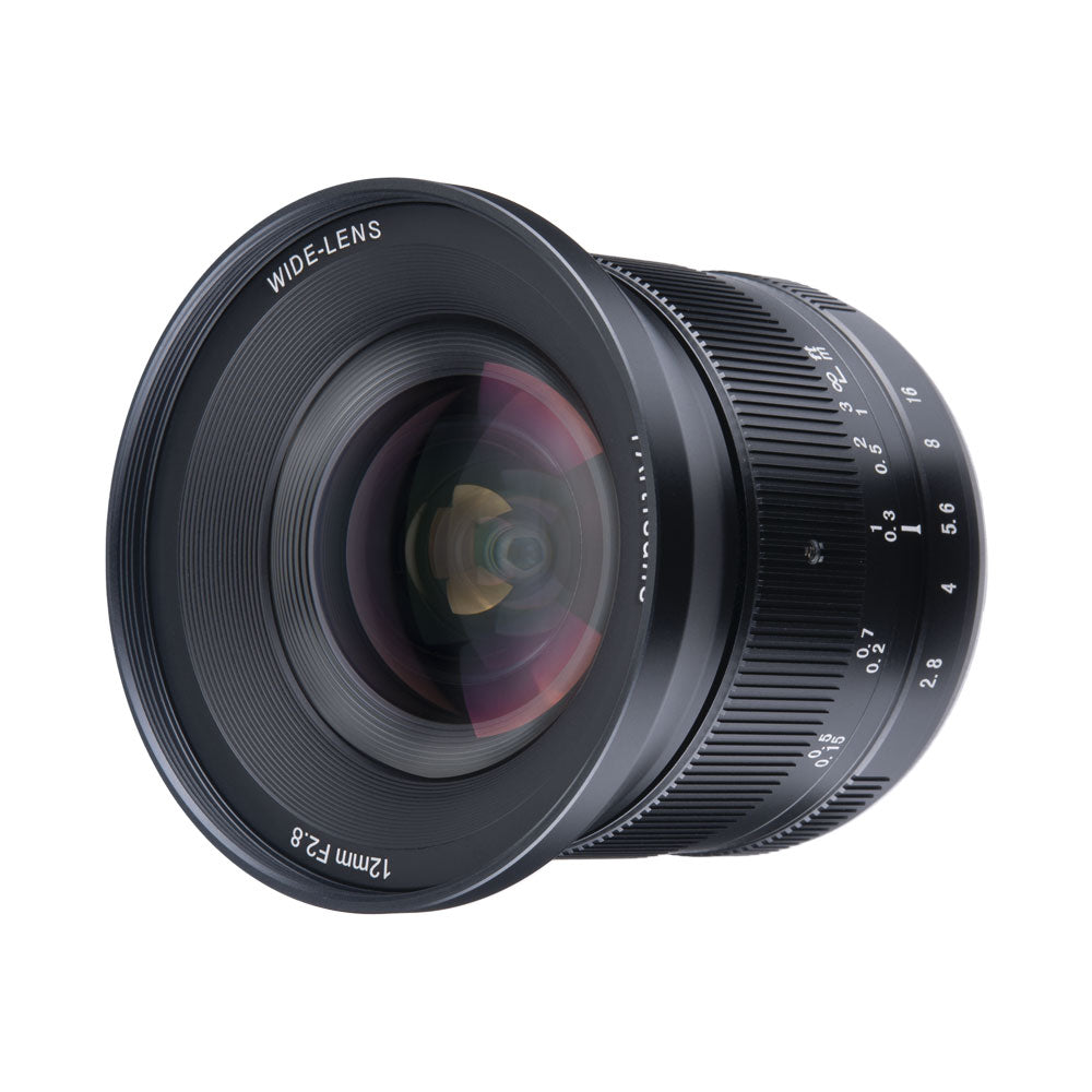 12mm f/2.8 Mark II APS-C lens for Sony E/EOS-M/EOS-R/Fuji X/Nikon
