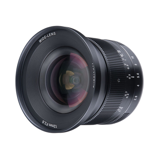 MF 12mm f/2.8 Mark II  APS-C lens for Sony E/EOS-R/Fuji X/Nikon Z/M43