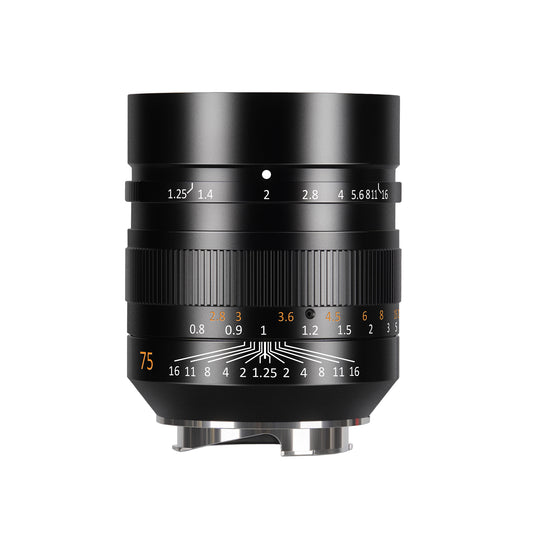 M75mm f/1.25 II Full-frame lens for Leica M