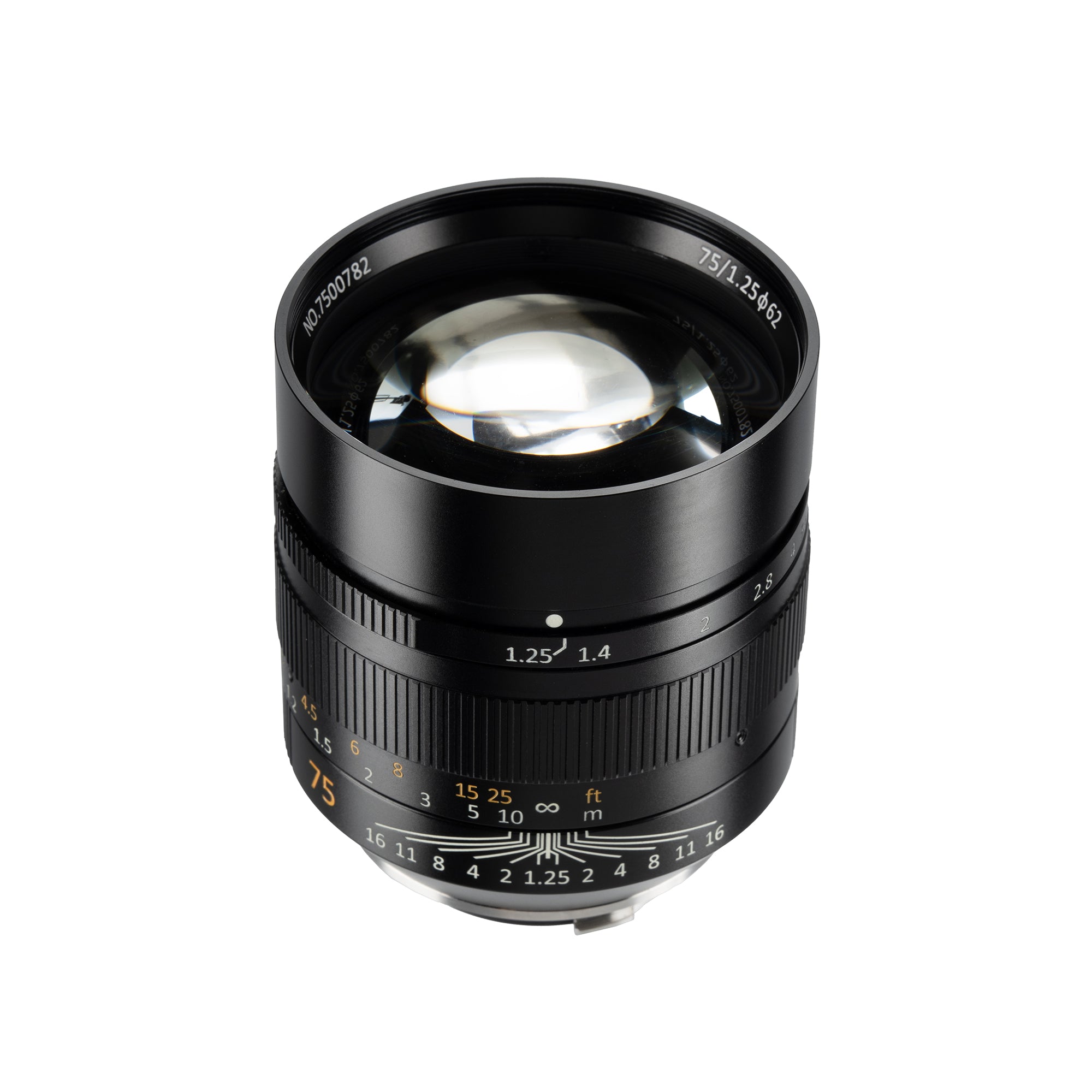 M 75mm f/1.25 II Full-frame lens for Leica M – Official 7Artisans