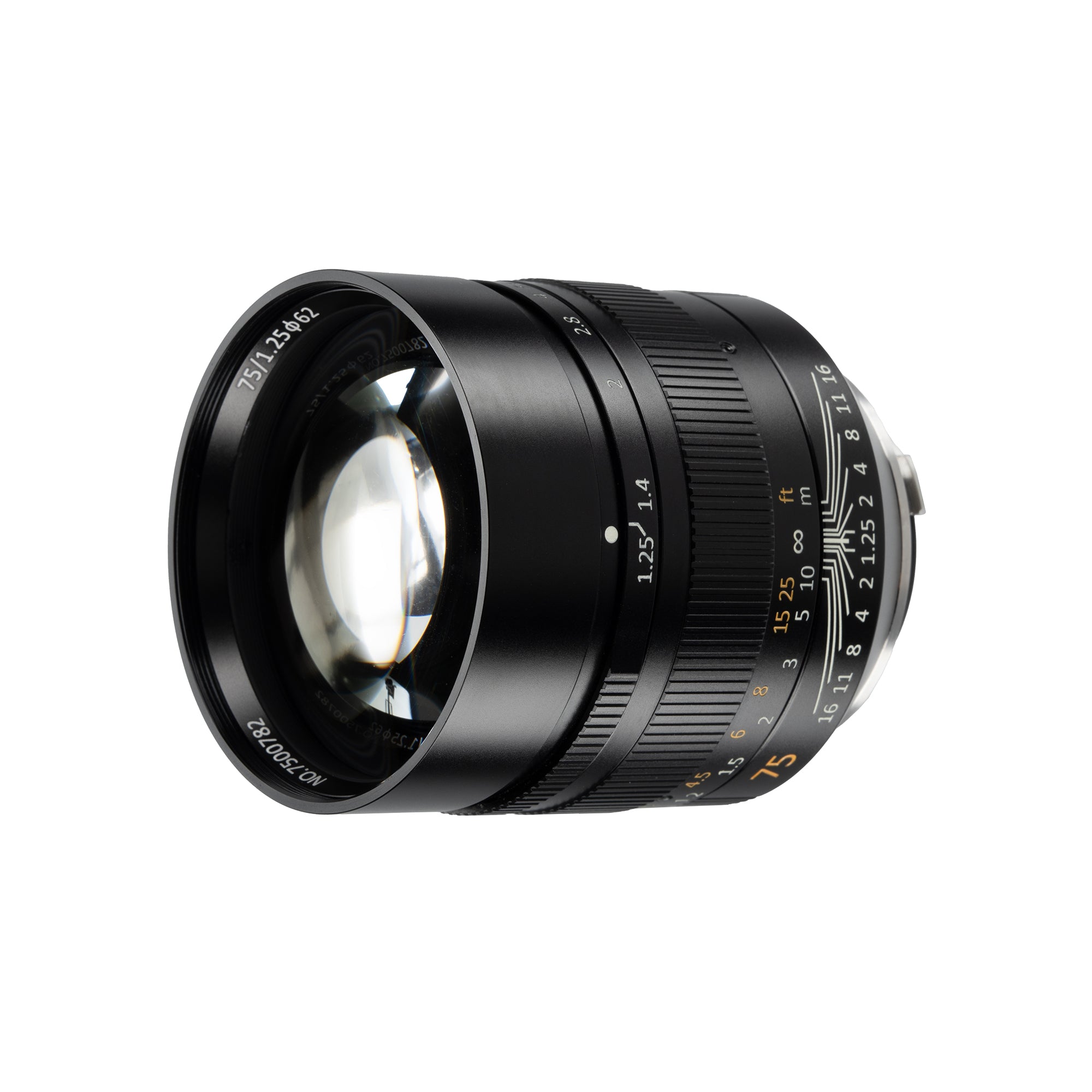 M 75mm f/1.25 II Full-frame lens for Leica M – Official 7Artisans